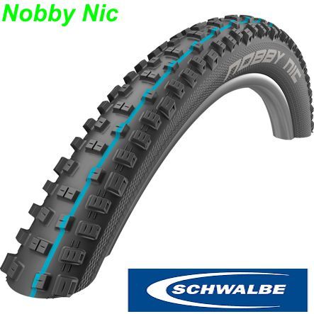 Schwalbe Pneu Nobby Nic 27.5 x 2.25 (57-584) Snake Skin Addix schwarz